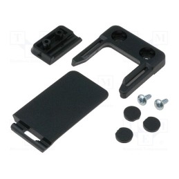 1 pcs x OKW - A9152049 -AS - Case clip, ABS, Series: SOFT-CASE, Colour: black