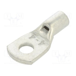 10 pcs x BM GROUP - BM013190 - Tip: ring tube, M4, 4mm2, crimped, for cable, non-insulated, tinned