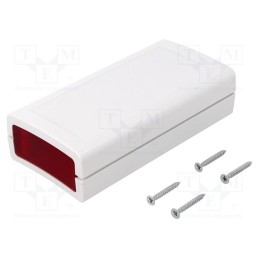 1 pcs x KRADEX - Z97JFCZ ABS - Enclosure: with panel, X: 60mm, Y: 120mm, Z: 31mm, ABS, grey, IP53