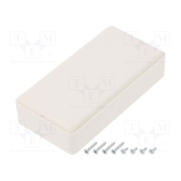 1 pcs x SUPERTRONIC - PP041W-S - Enclosure: multipurpose, X: 51mm, Y: 101mm, Z: 26mm, ABS, white