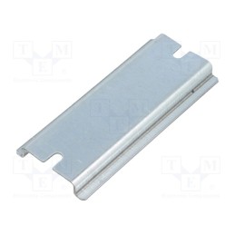 1 pcs x FIBOX - B-3 - DIN rail, steel, W: 35mm, L: 80mm, Series: MNX, Plating: zinc
