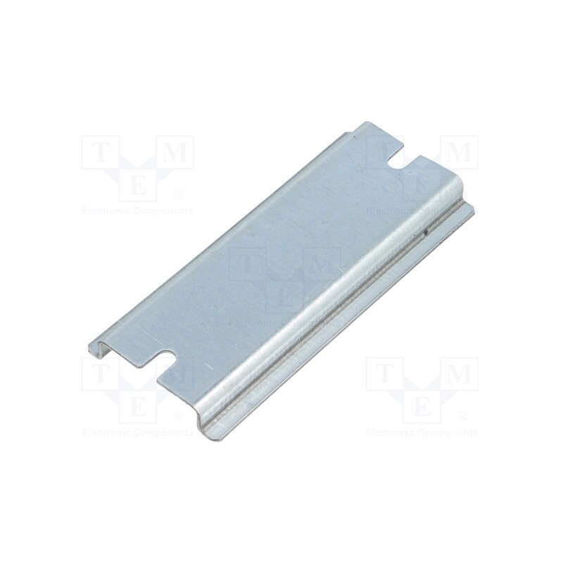 1 pcs x FIBOX - B-3 - DIN rail, steel, W: 35mm, L: 80mm, Series: MNX, Plating: zinc