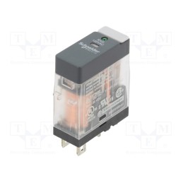 1 pcs x SCHNEIDER ELECTRIC - RXG13F7 - Relay: electromagnetic, SPDT, Ucoil: 120VAC, 10A, 10A/250VAC, 100mΩ