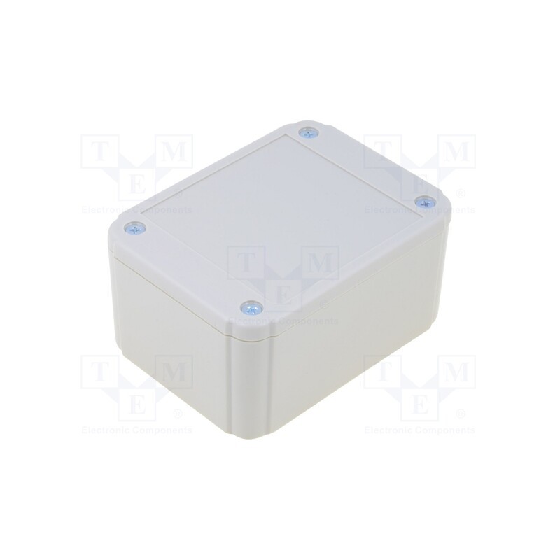 1 pcs x COMBIPLAST - CP-6115 - Enclosure: multipurpose, X: 60mm, Y: 80mm, Z: 40mm, ABS, grey, IP54