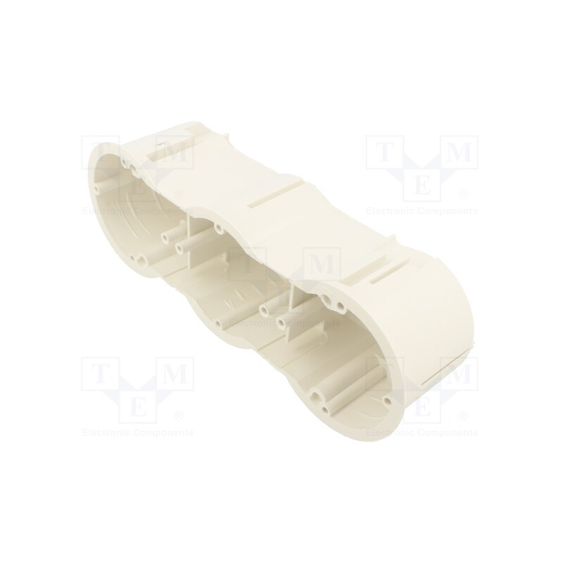 1 pcs x JONEX - PK-63/60 WHITE - Enclosure: junction box, Ø: 63mm, Z: 60mm, plaster embedded, deep