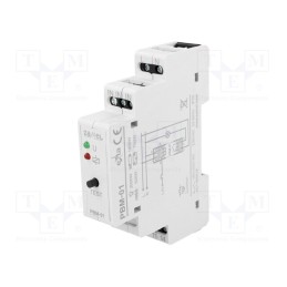 1 pcs x ZAMEL - PBM-01 - Relay: installation, bistable,impulse, NO, Ucoil: 230VAC, 16A, IP20