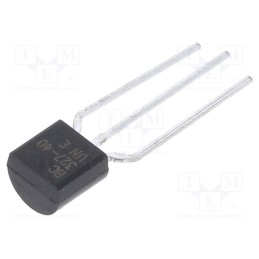 1 pcs x DIOTEC SEMICONDUCTOR - BC327-40 - Transistor: PNP, bipolar, 45V, 0.8A, 625mW, TO92