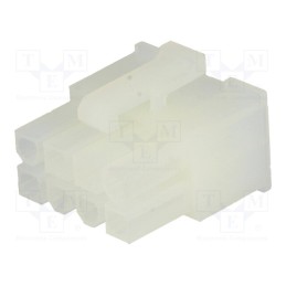 10 pcs x Amphenol Communications Solutions - MF42-HF-08 - Plug, wire-board, female, MF42, 4.2mm, PIN: 8, w/o contacts