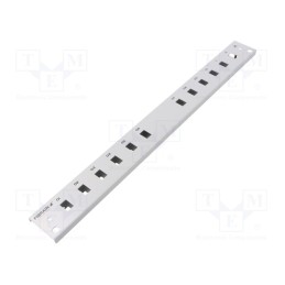 1 pcs x FIBRAIN - FB2031 - Front panel, 1U, Panel colour: grey