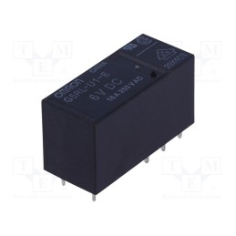 1 pcs x OMRON OCB - G5RL-U1-E-6DC - Relay: electromagnetic, SPDT, Ucoil: 6VDC, Icontacts max: 16A, PCB