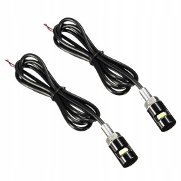 Motorcycle LED license plate illumination