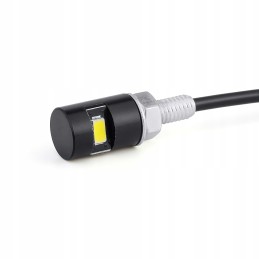 Motorcycle LED license plate illumination