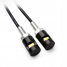 Motorcycle LED license plate illumination