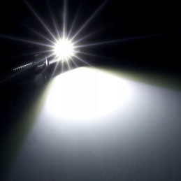 Motorcycle LED license plate illumination