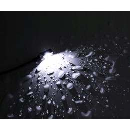 Motorcycle LED license plate illumination