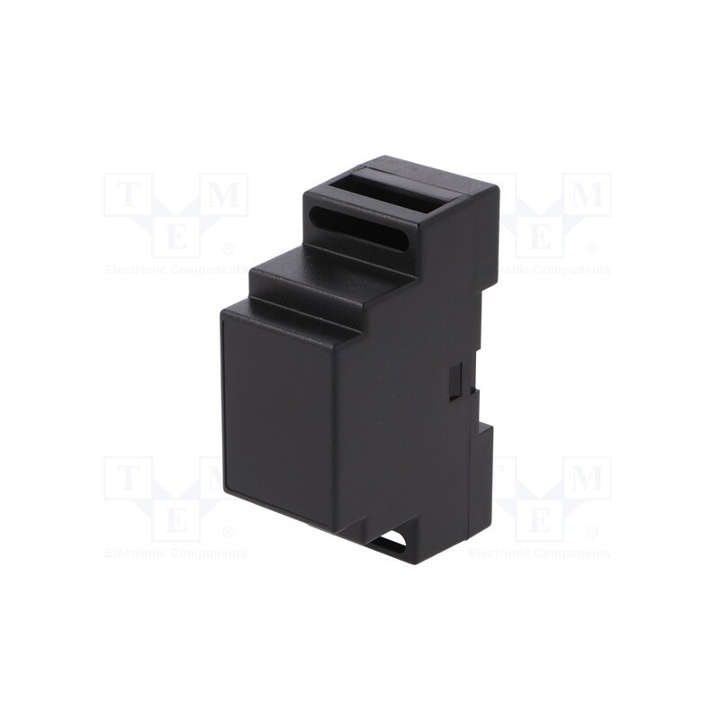 1 pcs x MASZCZYK - KM-74/BK - Enclosure: for DIN rail mounting, Y: 88mm, X: 35mm, Z: 59mm, ABS