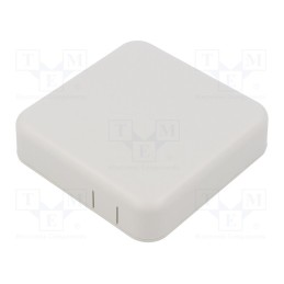 1 pcs x HAMMOND - 1551SNAP4GY - Enclosure: multipurpose, X: 80mm, Y: 80mm, Z: 20mm, ABS, grey