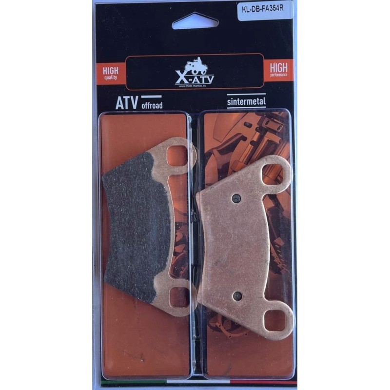 Polaris rear brake pads ranger rzr 500 700 800 1000 2202413 fa354