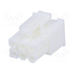 10 pcs x MOLEX - 39012065 - Plug, wire-wire/PCB, female, Mini-Fit Jr, 4.2mm, PIN: 6, for cable