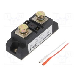 1 pcs x QLT POWER - SSR-40048RD3B - Relay: solid state, Ucntrl: 4÷32VDC, 400A, 44÷480VAC, Series: SSR-R