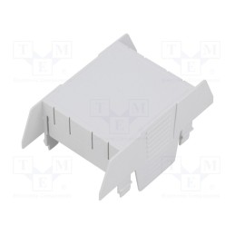 1 pcs x PHOENIX CONTACT - 2201512 - Cover, for enclosures, UL94HB, Series: EH 45, Mat: ABS, grey, 45mm
