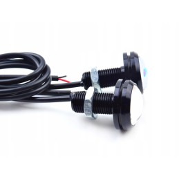 2x red stop light 12 LED eagle eye