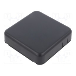 1 pcs x HAMMOND - 1551SNAP4BK - Enclosure: multipurpose, X: 80mm, Y: 80mm, Z: 20mm, ABS, black