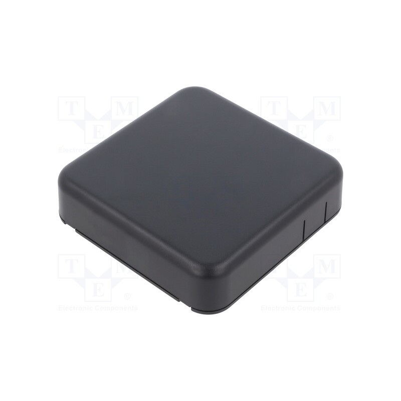 1 pcs x HAMMOND - 1551SNAP4BK - Enclosure: multipurpose, X: 80mm, Y: 80mm, Z: 20mm, ABS, black