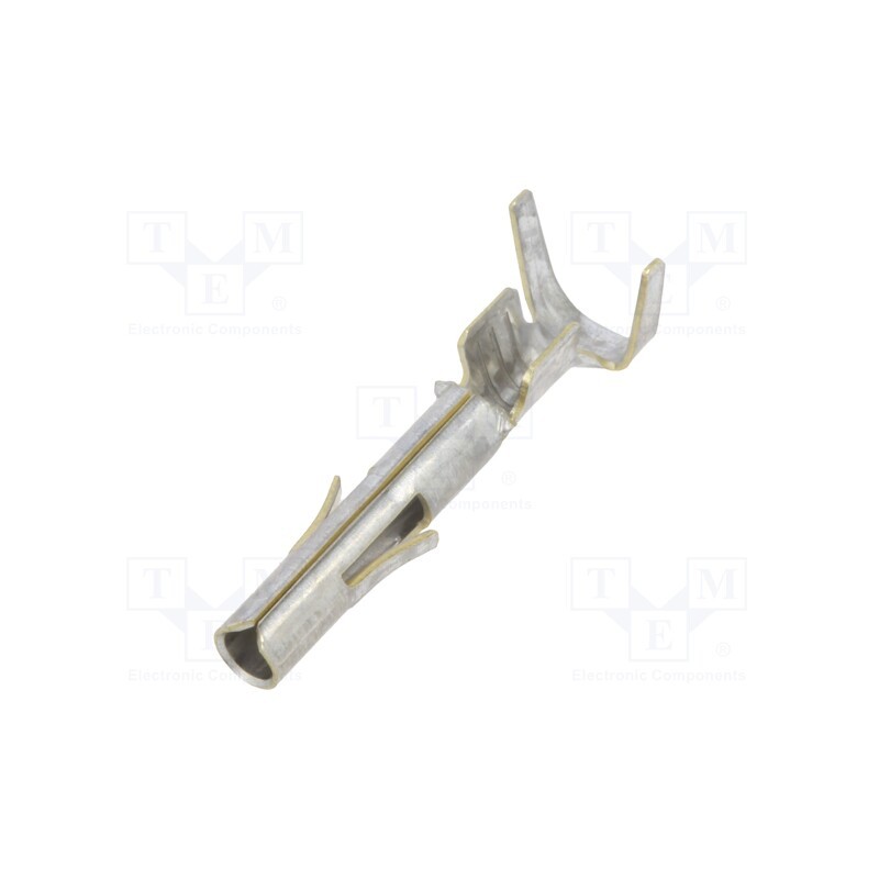 10 pcs x TE Connectivity - 350551-1 - Contact, female, brass, tinned, 0.5÷2mm2, 20AWG÷14AWG, bulk, 6.35mm