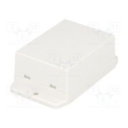 1 pcs x GAINTA - NUB705029WH - Enclosure: multipurpose, X: 50.4mm, Y: 70mm, Z: 29.5mm, ABS, white