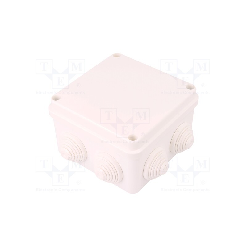 1 pcs x ELEKTRO-PLAST NASIELSK - 0243-10 - Enclosure: junction box, X: 110mm, Y: 110mm, Z: 67mm, wall mount