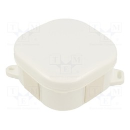 1 pcs x PAWBOL - A.0020B - Enclosure: junction box, X: 92mm, Y: 92mm, Z: 44mm, IP54, white