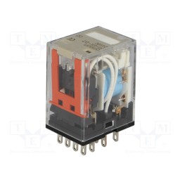 1 pcs x OMRON - MY4N-D2 24VDC (S) - Relay: electromagnetic, 4PDT, Ucoil: 24VDC, Icontacts max: 5A, 0.9W