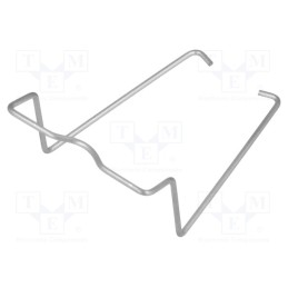 1 pcs x WEIDMu00dcLLER - 7760056108 - Fastening clip, FS2CO,FS4CO, Series: DRM-2C,DRM-4C