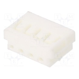 10 pcs x TE Connectivity - 179228-4 - Plug, wire-board, female, CT, 2mm, PIN: 4, w/o contacts, for cable