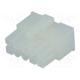 10 pcs x Amphenol Communications Solutions - MF42-HF-10 - Plug, wire-board, female, MF42, 4.2mm, PIN: 10, w/o contacts