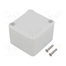 1 pcs x KRADEX - Z116JH TM ABS - Enclosure: multipurpose, X: 49mm, Y: 51mm, Z: 36mm, ABS, grey, gasket