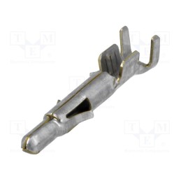 10 pcs x TE Connectivity - 350547-1 - Contact, male, brass, tinned, 0.5÷2mm2, 20AWG÷14AWG, bulk, crimped