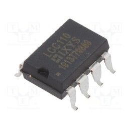 1 pcs x IXYS - LCC110S - Relay: solid state, SPDT, Icntrl max: 50mA, 120mA, max.350VAC, 35Ω