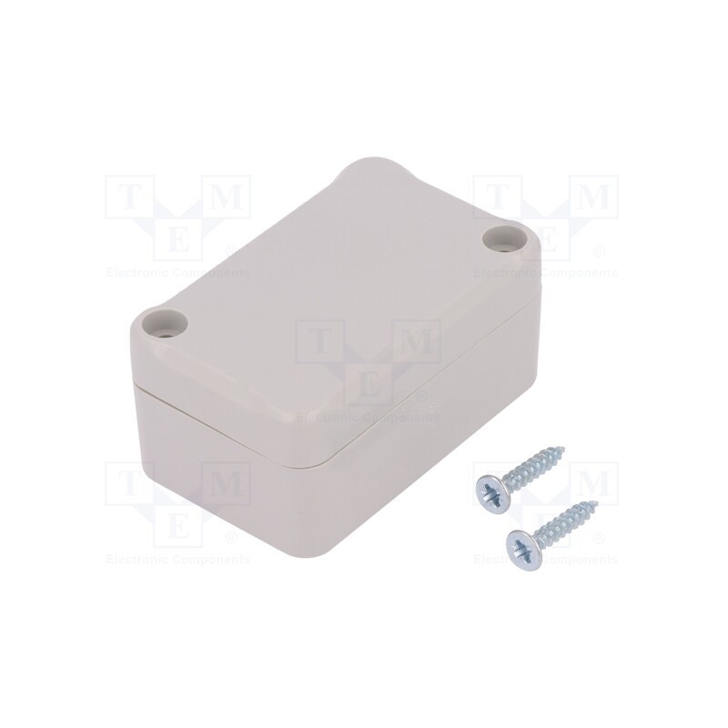 1 pcs x KRADEX - Z65J ABS - Enclosure: multipurpose, X: 40mm, Y: 64mm, Z: 30mm, ABS, grey