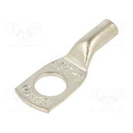 10 pcs x ERKO - KCS_6-2,5/1 - Tip: ring tube, M6, 2.5mm2, crimped, for cable, tinned, copper