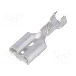10 pcs x TE Connectivity - 42238-2 - Terminal: flat, 6.3mm, 0.8mm, female, 0.8÷2mm2, crimped, for cable