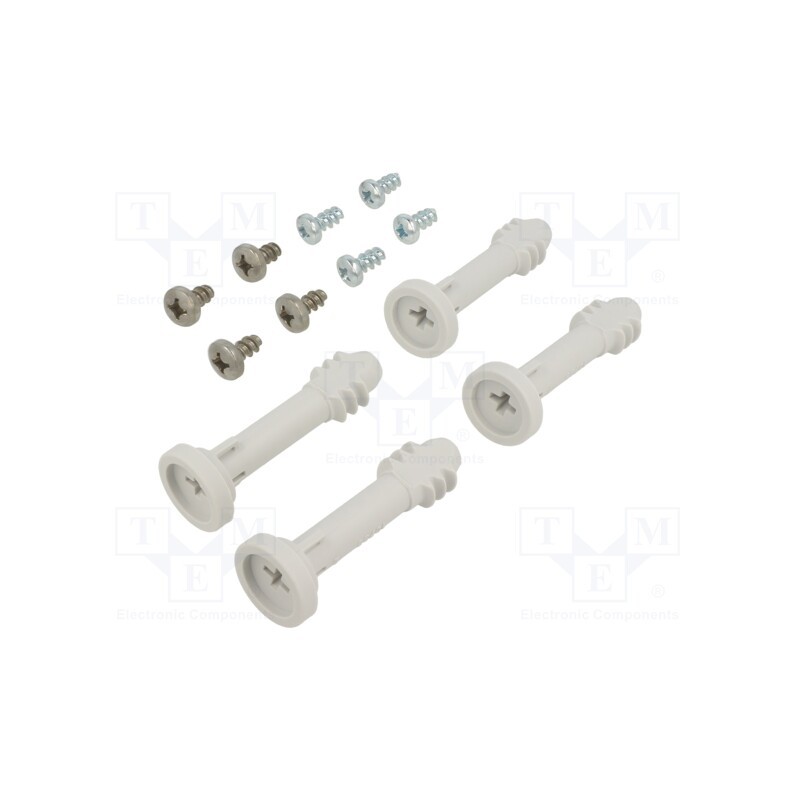 1 set x FIBOX - SS 10256-4 - Set of screws, for covers