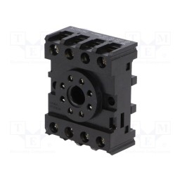 1 pcs x OMRON - PF083A-E - Socket, PIN: 8, for DIN rail mounting, Series: MKS, octal