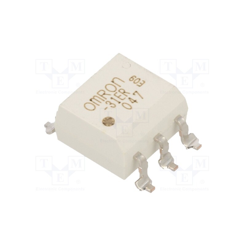1 pcs x OMRON OCB - G3VM31ER - Relay: solid state, SPST-NO, 5000mA, max.30VAC, max.30VDC, SMT