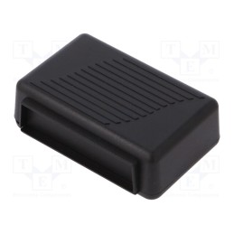 1 pcs x MASZCZYK - KM-87/BK - Enclosure: with panel, X: 85mm, Y: 56mm, Z: 28mm, ABS, black