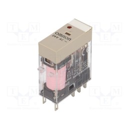 1 pcs x OMRON - G2R-2-SN 24VAC (S) - Relay: electromagnetic, DPDT, Ucoil: 24VAC, Icontacts max: 5A, 150W