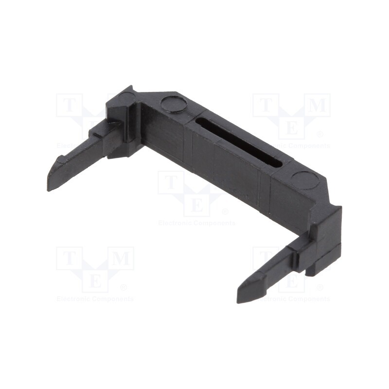 10 pcs x TE Connectivity - 499252-8 - Cable clamp, PIN: 16, snap fastener, IDC connectors, black