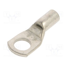 10 pcs x BM GROUP - BM013311 - Tip: ring tube, M6, 6mm2, crimped, for cable, non-insulated, tinned