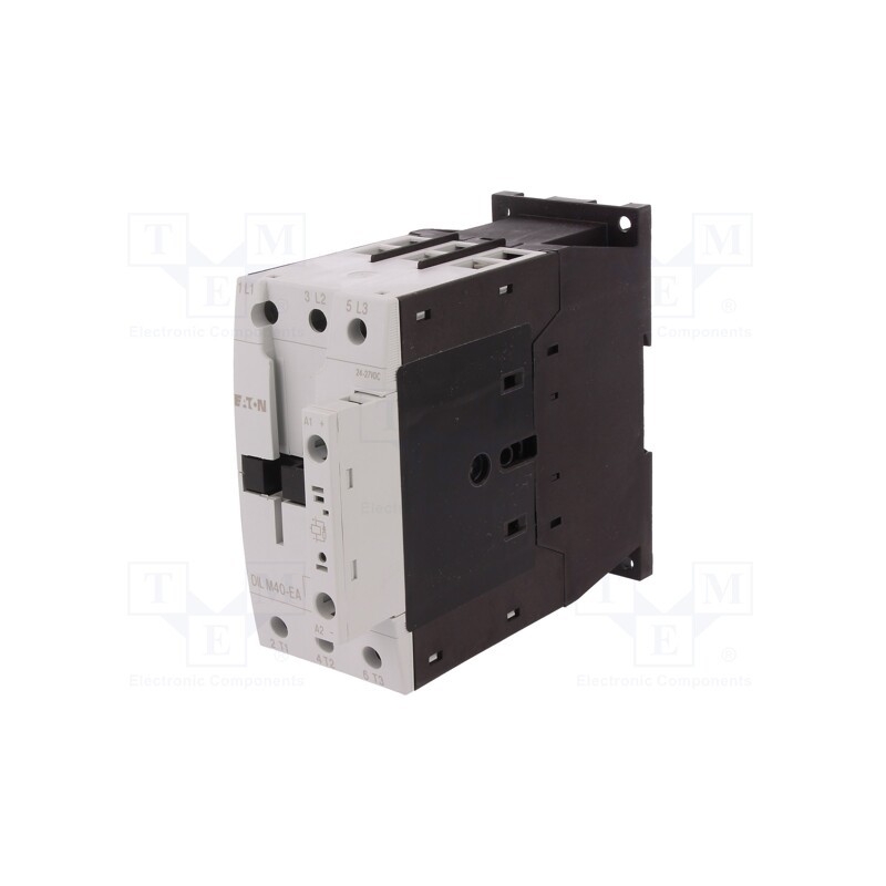 1 pcs x EATON ELECTRIC - DILM40-EA(RDC24) - Contactor: 3-pole, NO x3, 24VDC, 40A, DILM40, screw terminals, 690V